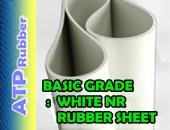 BASIC GRADE :WHITE NR Rubber Sheet [THNR15665W]