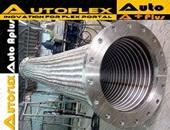 FLEXIBLE HOSE LARGE SIZE DIAMETER SUS304 LARGE DIAMETER STAINLESS STEEL METALIC CORRUGATED FLEXIBLE HOSE : DN100 (4”)  – DN600 (24”)