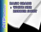 BASIC GRADE :WHITE NBR Rubber Sheet [THNBR15665W]
