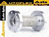 FLEXIBLE HOSE CORRUGATED ANNULAR SUS304, SUS321, SUS316 TYPE. FLANGE WITH BOTH END FIXED 2 SIDE : DN15 (1/2”)  – DN300 (12”)